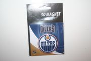 EDMONTON OILERS NHL HOCKEY 3D EMBOSSED FRIDGE MAGNET .. NEW