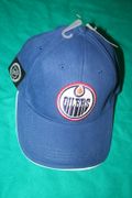EDMONTON OILERS NHL HOCKEY BLUE BALL CAP HAT ... NHL HOCKEY .. NEW