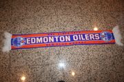 EDMONTON OILERS OLD TIME HOCKEY THICK NHL SCARF SCARVES .. NEW