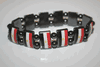 EGYPT COUNTRY FLAG FLEXIBLE METAL SPORTS BRACELET .. NEW