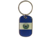 EL SALVADOR COUNTRY FLAG KEYCHAIN ..HIGH QUALITY .. NEW