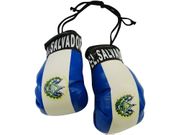 EL SALVADOR COUNTRY FLAG MINI BOXING GLOVES ..HIGH QUALITY .. NEW