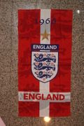 ENGLAND 1966 FIFA WORLD CUP LOGO BEACH TOWEL .. NEW 