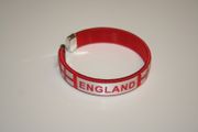 ENGLAND COUNTRY FLAG FLEXIBLE C BRACELET  WRISTBAND ... NEW