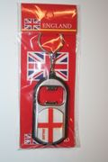 ENGLAND COUNTRY FLAG LED LIGHT BOTTLE OPENER KEYCHAIN .. NEW