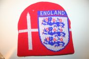ENGLAND FIFA WORLD CUP FOOTBALL SOCCER RED HAT CAP TOUQUE TOQUE .. NEW