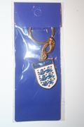 ENGLAND FIFA WORLD CUP SOCCER FOOTBALL LOGO METAL KEYCHAIN .. NEW