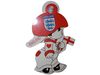 ENGLAND HANGING LITTLE BOY DECAL WITH SUCTION CUP .. FIFA SOCCER WORLD CUP .. NEW