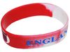 ENGLAND RED WHITE THICK BRACELET WRISTBAND .. NEW ENGLAND RED WHITE THICK BRACELET WRISTBAND .. NEW