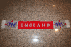 ENGLAND SOCCER FOOTBALL RED AND WHITE SCARF SCARVES .. NEW ENGLAND SOCCER FOOTBALL RED AND WHITE SCARF SCARVES .. NEW