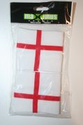ENGLAND ST GEORGES CROSS COUNTRY FLAG SET OF 2 HIGH QUALITY WRISTBANDS SWEATBANDS .. NEW