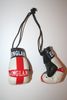 ENGLAND ST GEORGES CROSS FLAG PAIR OF MINIATURE BOXING GLOVES .. NEW ENGLAND ST GEORGES CROSS FLAG PAIR OF MINIATURE BOXING GLOVES .. NEW
