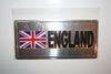ENGLAND UK COUNTRY FLAG SMALL METAL LICENSE PLATE ENGLAND UK COUNTRY FLAG SMALL METAL LICENSE PLATE