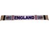 ENGLAND WHITE 3 LION LOGO SCARF .. NEW ENGLAND WHITE 3 LION LOGO SCARF .. NEW