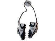 ENGLAND WHITE BLACK HANGING SHOES CLEAT WITH SUCTION CUP 5" X 2.5" INCHES FIFA SOCCER WORLD CUP.. NEW
