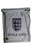 ENGLAND WHITE BLUE TITLE DRAWSTRING KNAPSACK BAG .. 13" X 17" INCHES .. HIGH QUALITY .. NEW ENGLAND WHITE BLUE TITLE DRAWSTRING KNAPSACK BAG .. 13" X 17" INCHES .. HIGH QUALITY .. NEW