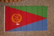 ERITREA 3' X 5' NATIONAL COUNTRY FLAG LARGE BANNER TAPESTRY .. BUY NEW