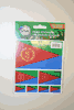 ERITREA COUNTRY FLAG COLLECTION OF 7 DIFFERENT SIZE STICKERS .. NEW