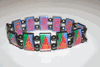 ERITREA COUNTRY FLAG FLEXIBLE METAL REVERSIBLE SPORTS BRACELET WRISTBAND .. NEW