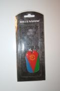 ERITREA COUNTRY FLAG METAL DOG TAG NECKLACE PENDANT .. NEW