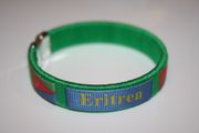 ERITREA GREEN COUNTRY FLAG FLEXIBLE METAL NYLON BRACELET WRISTBAND ... NEW