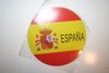 ESPANA COUNTRY FLAG FIFA WORLD CUP SOCCER FOOTBALL ROUND CAR MAGNET .. SPAIN .. NEW