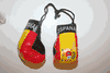 ESPANA COUNTRY FLAG PAIR OF MINIATURE BOXING GLOVES ... SPAIN .. NEW