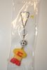 ESPANA COUNTRY FLAG SOCCER FOOTBALL JERSEY CELL PHONE JEWELRY ... NEW