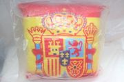 ESPANA SPAIN FIFA WORLD CUP SOCCER FOOTBALL LOGO LARGE PILLOW .. NEW