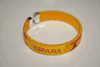 ESPANA YELLOW COUNTRY FLAG FLEXIBLE  BRACELET  WRISTBAND.... FIFA WORLD CUP SOCCER FOOTBALL ..  NEW