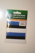 ESTONIA COUNTRY FLAG SET OF CAR BUMPER STICKERS DECAL EMBLEM ..NEW