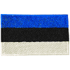 ESTONIA COUNTRY FLAG SMALL IRON ON PATCH CREST BADGE ... NEW