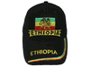 ETHIOPIA BLACK COUNTRY FLAG EMBOSSED HAT CAP .. NEW