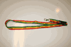 ETHIOPIA COUNTY FLAG LANYARD KEYCHAIN PASSHOLDER TICKET HOLDER ... NEW