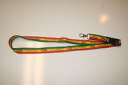 ETHIOPIA COUNTY FLAG LANYARD KEYCHAIN PASSHOLDER TICKET HOLDER ... NEW