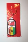 ETHIOPIA LION OF JUDAH COUNTRY FLAG LED LIGHT BOTTLE OPENER KEYCHAIN .. NEW