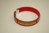 ETHIOPIA RED COUNTRY FLAG FLEXIBLE BRACELET WRISTBAND .. NEW