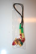 ETHIOPIA X-LARGE COUNTRY FLAG LION OF JUDAH NECKLACE JEWELRY .. NEW