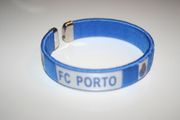 FC PORTO PORTUGAL FOOTBALL CLUB BLUE FLEXIBLE METAL NYLON BRACELETS ... SOCCER ... NEW