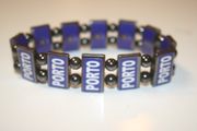 FCP PORTO PORTUGAL SOCCER FOOTBALL FLEXIBLE METAL SPORTS BRACELET ... NEW