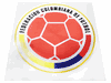 FEDERACION COLOMBIANA DE FUTBOL  FIFA SOCCER WORLD CUP 8 1/4" X 8 1/2" INCHES X-LARGE STICKER .. HIGH QUALITY .. NEW