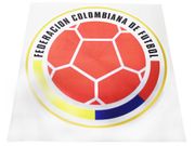 FEDERACION COLOMBIANA DE FUTBOL  FIFA SOCCER WORLD CUP 8 1/4" X 8 1/2" INCHES X-LARGE STICKER .. HIGH QUALITY .. NEW