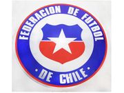 FEDERACION DE FUTBOL *DE CHILE* FIFA SOCCER WORLD CUP 8 1/4" X 7" INCHES X-LARGE STICKER .. HIGH QUALITY .. NEW