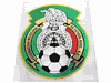 FEDERACION MEXICANA DE FUTBOL ASOC. A.C. LOGO FIFA SOCCER WORLD CUP 8 1/4" X 11 3/4" INCHES X-LARGE STICKER .. HIGH QUALITY .. NEW