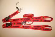 FERRARI F1 RACING FAN PACK 2 FERRARI LANYARD & 2 FERRARI KIDS BRACELETS  ... NEW