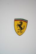 ***SOLD OUT***FERRARI LARGE F1 RACING LOGO METAL ENGRAVED PIN ... NEW 
