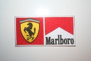 FERRARI  MARLBORO F1 RACING  IRON-0N PATCH CREST BADGE ... NEW 