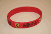 FERRARI RED F1 RACING LOGO SILICONE BRACELET WRISTBAND  ... SIZES KIDS  ONLY ... NEW