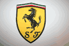 FERRARI XX-LARGE F1 RACING OFFICIAL LOGO IRON ON PATCH CREST BADGE .. NEW 
