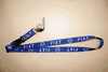 FIAT BLUE LANYARD KEYCHAIN PASSHOLDER ... CAR AUTOMOBLE .. NEW
